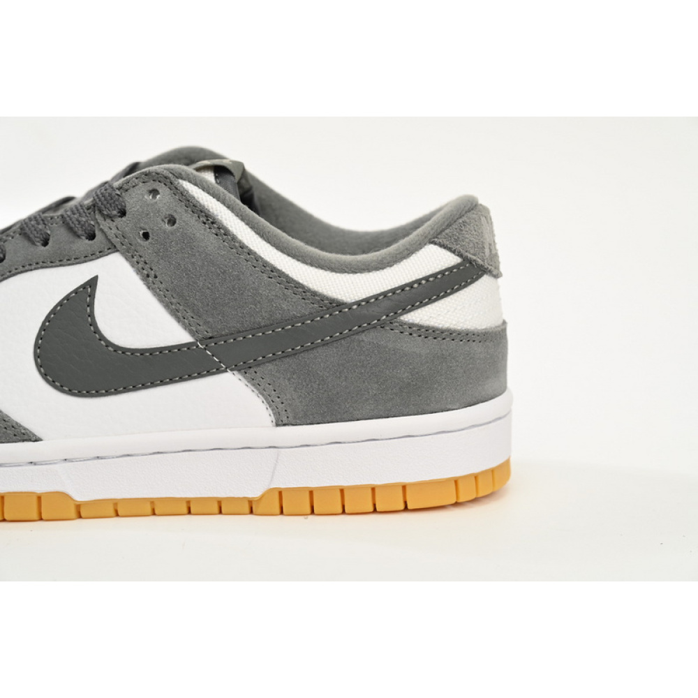 SX Nike Dunk Low White Gray Raw Rubber