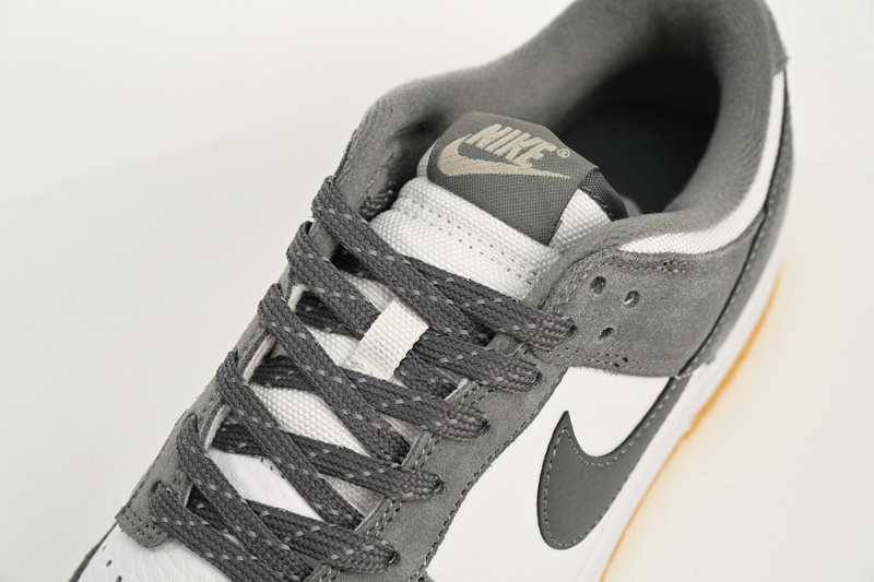 SX Nike Dunk Low White Gray Raw Rubber