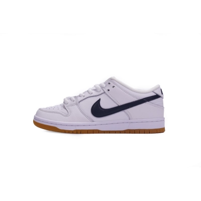 SX Nike SB Dunk Low Pro Orange Label White Navy 01