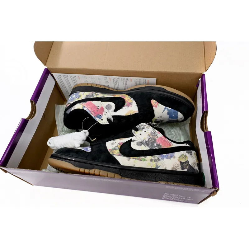 SX Supreme × Nike Dunk Low “Rammellzee”