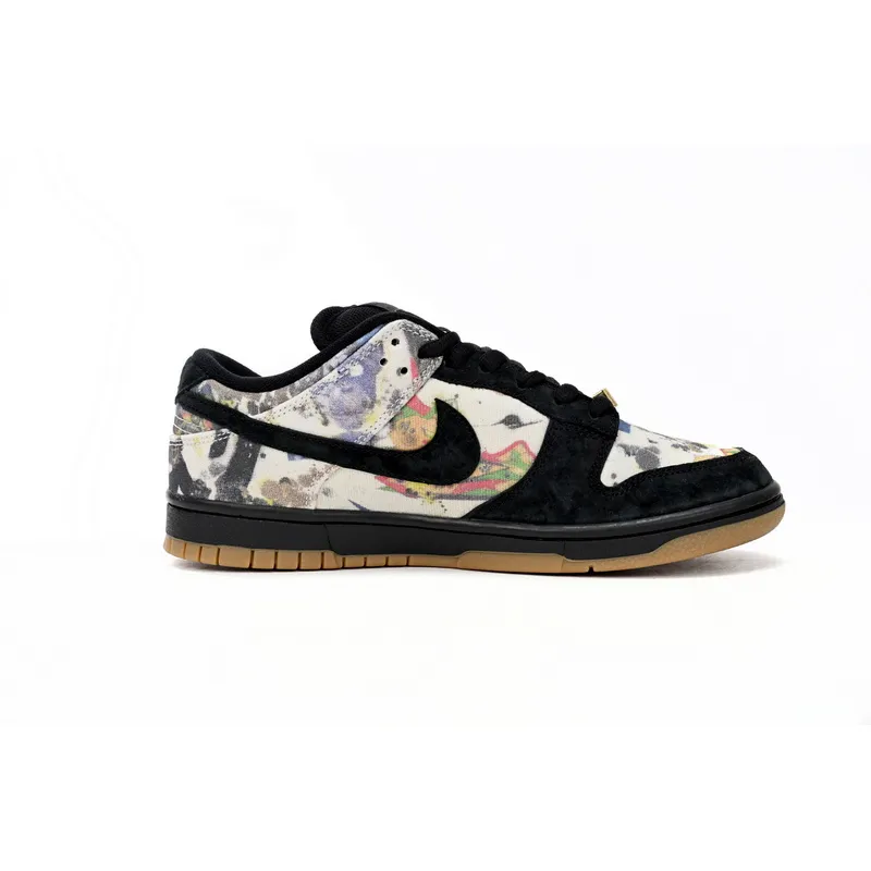 SX Supreme × Nike Dunk Low “Rammellzee”