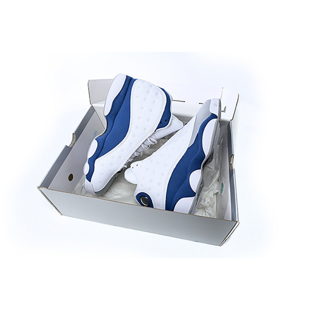 XP  Air Jordan 13 Retro White Blue