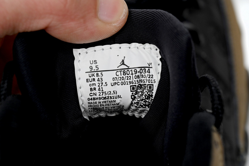 XP  Air Jordan 9 “Olive Concord”Black Brown