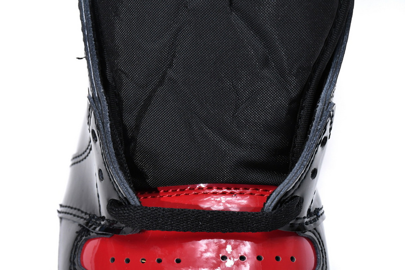 XP Air Jordan 1 High “Banned”  Patent Leather MirrorForBiddenWear