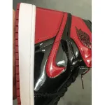 XP Air Jordan 1 High “Banned”  Patent Leather MirrorForBiddenWear