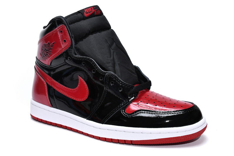 XP Air Jordan 1 High “Banned”  Patent Leather MirrorForBiddenWear