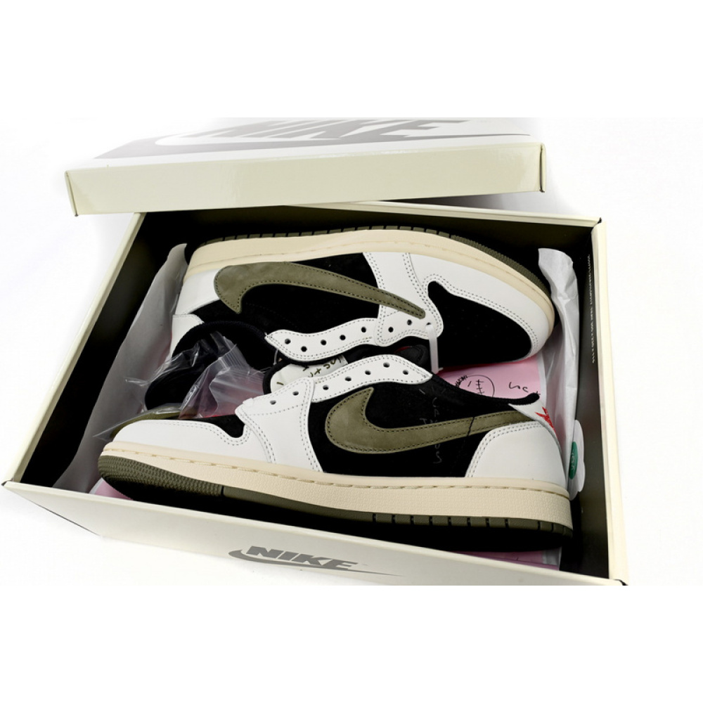 XP Air Jordan 1 Low OG WMNS “Olive”Black Green Olive