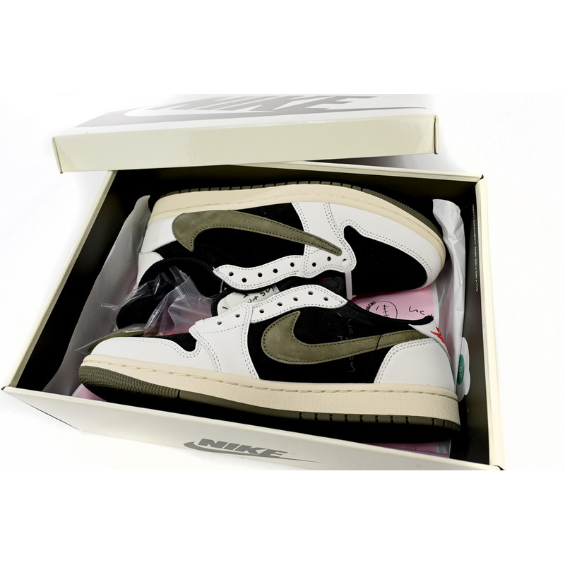 XP Air Jordan 1 Low OG WMNS “Olive”Black Green Olive