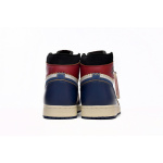 XP Union X Air Jordan 1 OG Hi Retro“Blue Toe” 