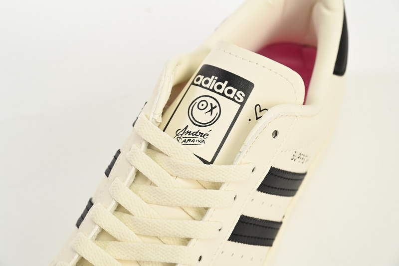  Adidas Superstar Shoes White AS Co branded White Black