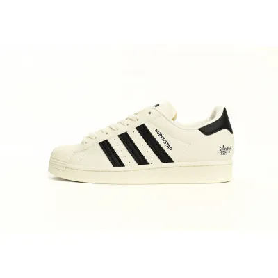  Adidas Superstar Shoes White AS Co branded White Black 01