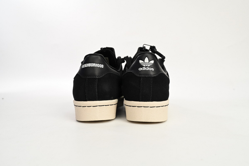 Adidas Superstar Shoes White Black Co Branded Black And White