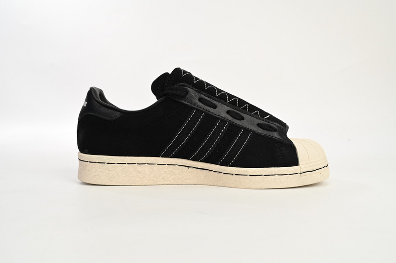  Adidas Superstar Shoes White Black Co Branded Black And White
