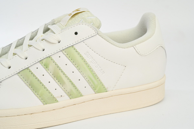  Adidas Superstar Shoes White Black Gold Beige Green