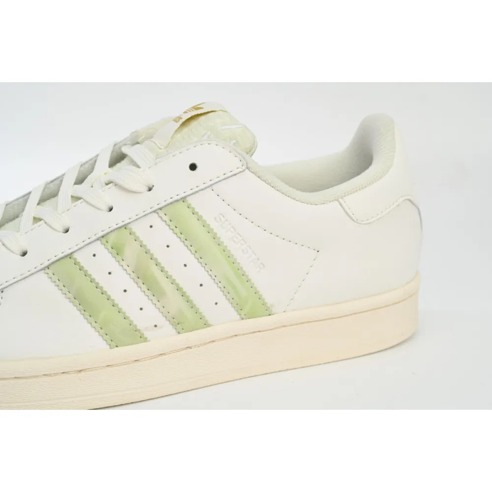  Adidas Superstar Shoes White Black Gold Beige Green