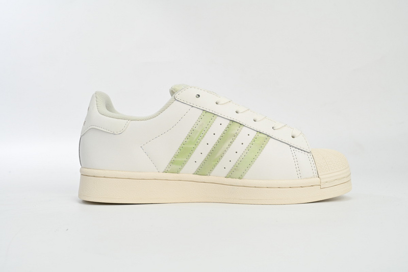  Adidas Superstar Shoes White Black Gold Beige Green