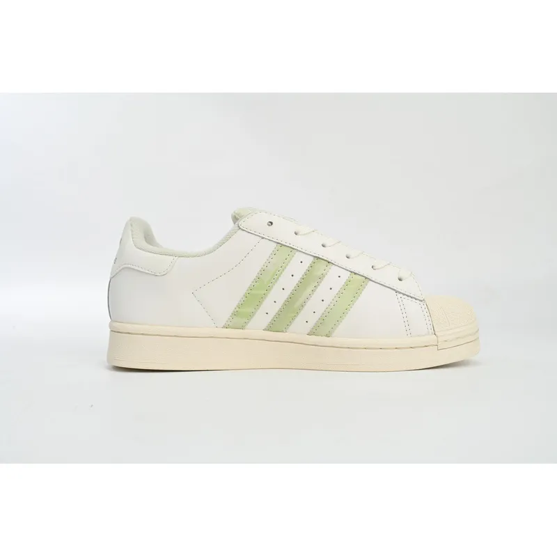  Adidas Superstar Shoes White Black Gold Beige Green