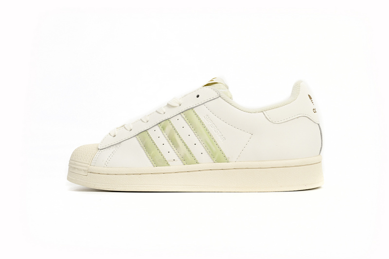  Adidas Superstar Shoes White Black Gold Beige Green