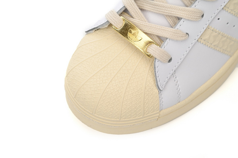  Adidas Superstar Shoes White Black Rice