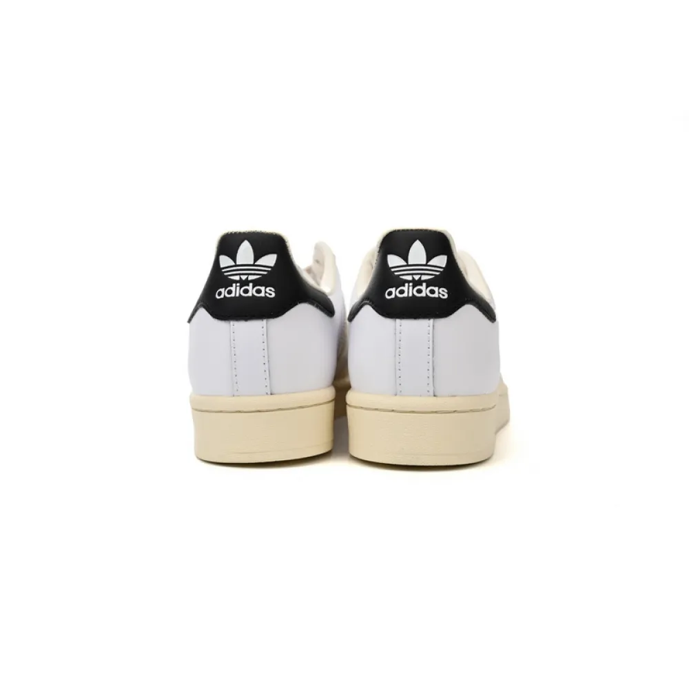  Adidas Superstar Shoes White Black Rice