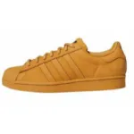  Adidas Superstar Shoes White Black Wheat Yellow