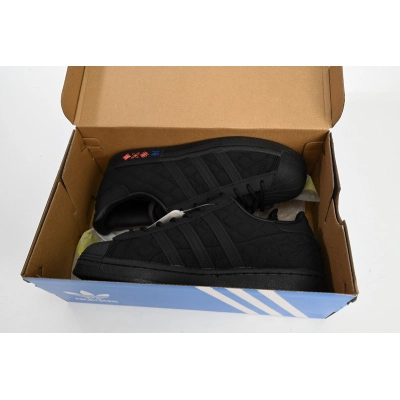  Adidas Superstar Shoes White Black Year of the Tiger Black 02