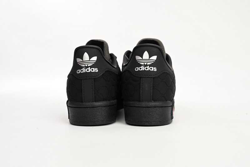  Adidas Superstar Shoes White Black Year of the Tiger Black