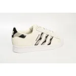  adidas Superstar Shoes White Co Branded Black And White