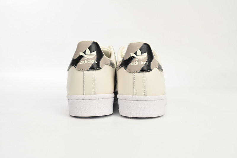  adidas Superstar Shoes White Co Branded Black And White
