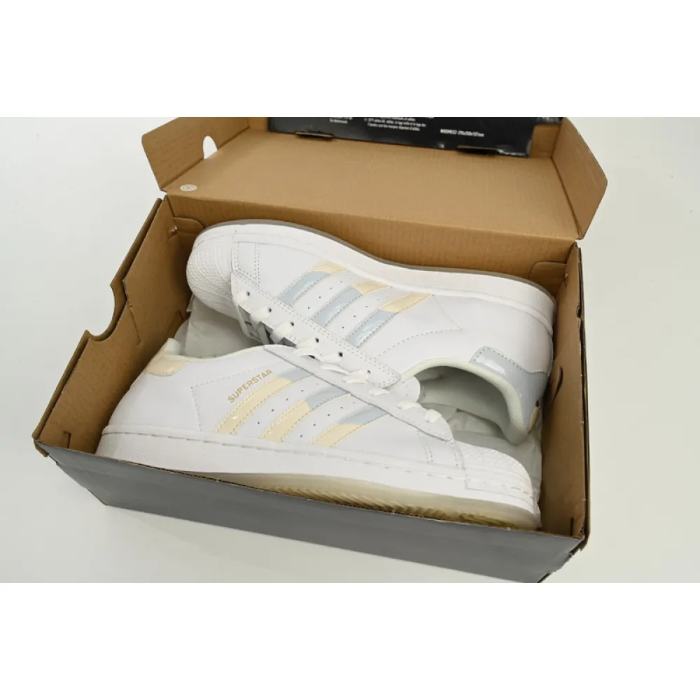  Adidas Superstar Shoes White Co Branded White