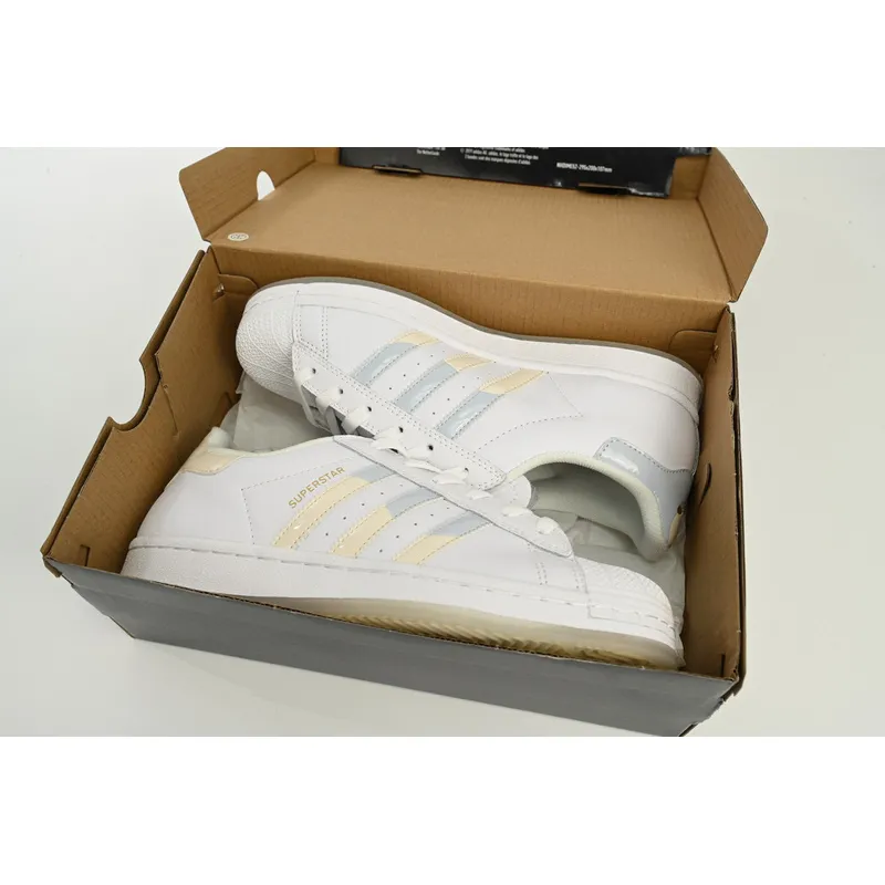  Adidas Superstar Shoes White Co Branded White