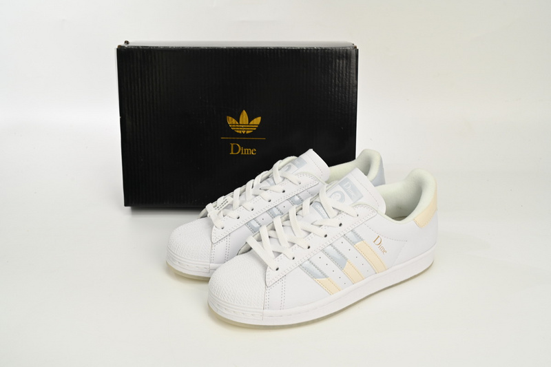  Adidas Superstar Shoes White Co Branded White