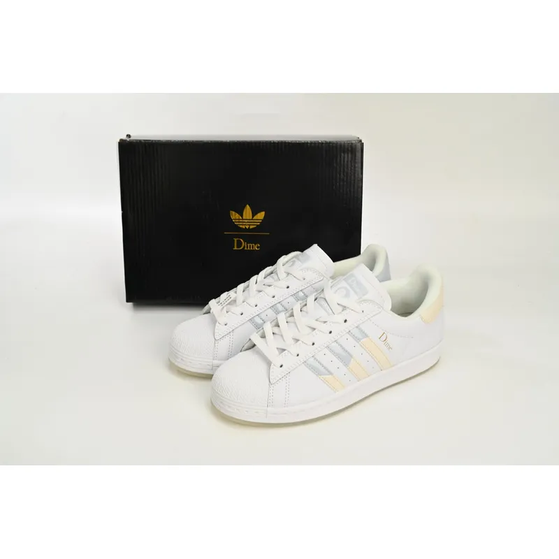  Adidas Superstar Shoes White Co Branded White