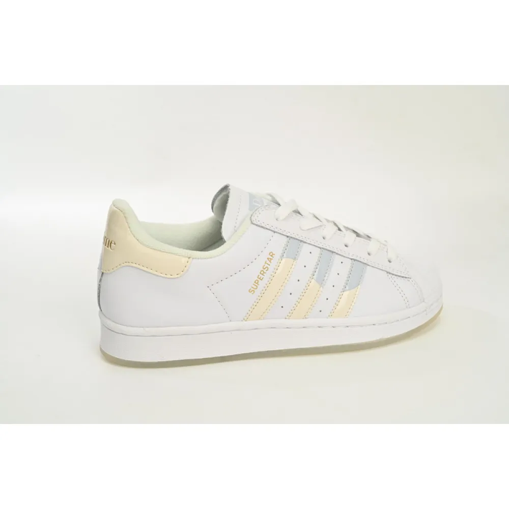  Adidas Superstar Shoes White Co Branded White
