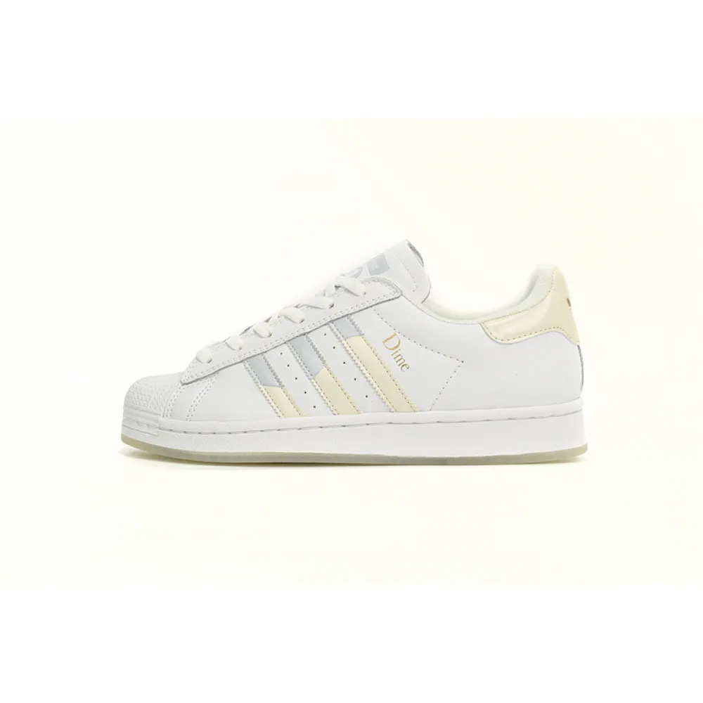  Adidas Superstar Shoes White Co Branded White