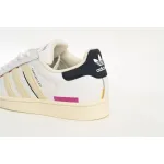  Adidas Superstar Shoes White New Cherry Blossom Gradient Black White Red