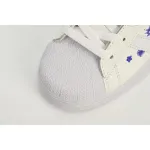  Adidas Superstar Shoes White New White Purple