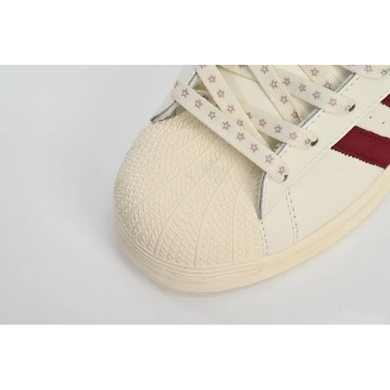  Adidas Superstar Shoes White Pink