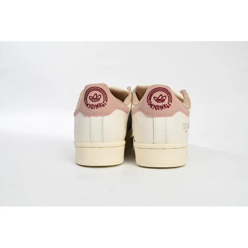  Adidas Superstar Shoes White Pink