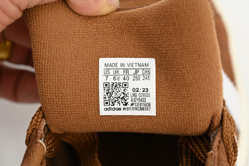 Adidas Superstar Shoes White Black Brown