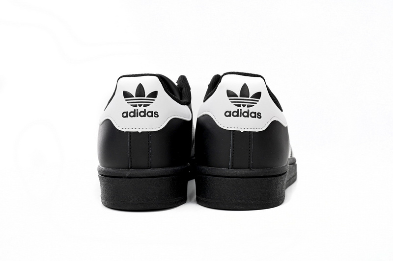 Adidas Superstar Shoes White Black Gold Black Gold Label