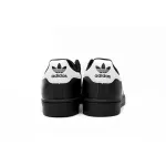 Adidas Superstar Shoes White Black Gold Black Gold Label