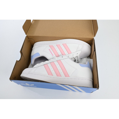 Adidas Superstar Shoes White Black Gold Whiting 02