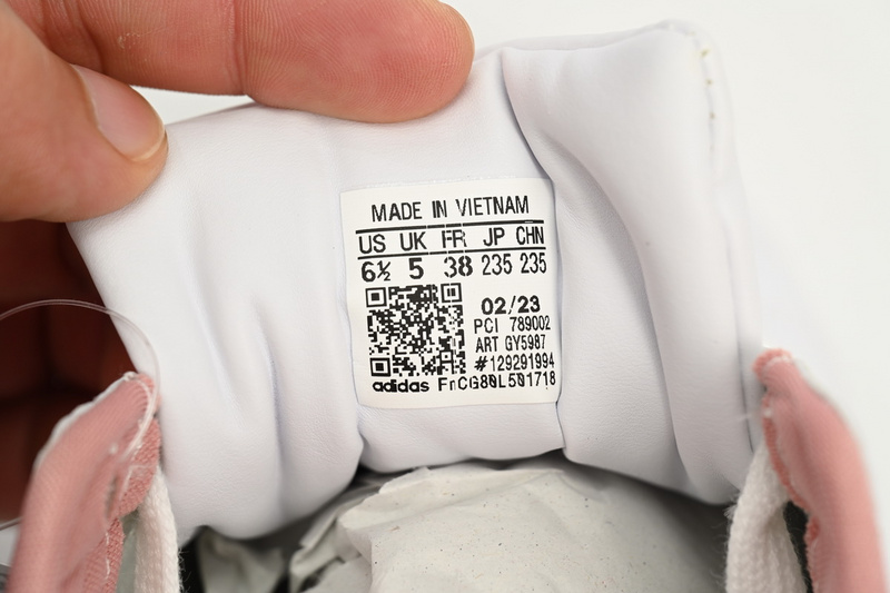 Adidas Superstar Shoes White New Pink White