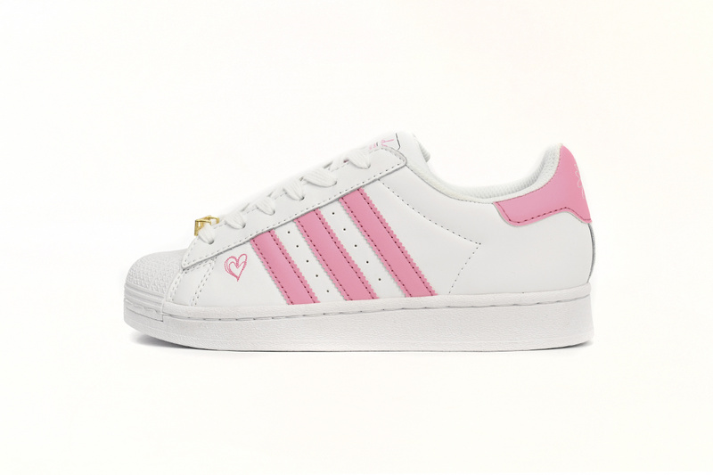 Adidas Superstar Shoes White New White Powder