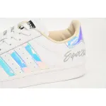 Adidas Superstar Shoes White White Laser
