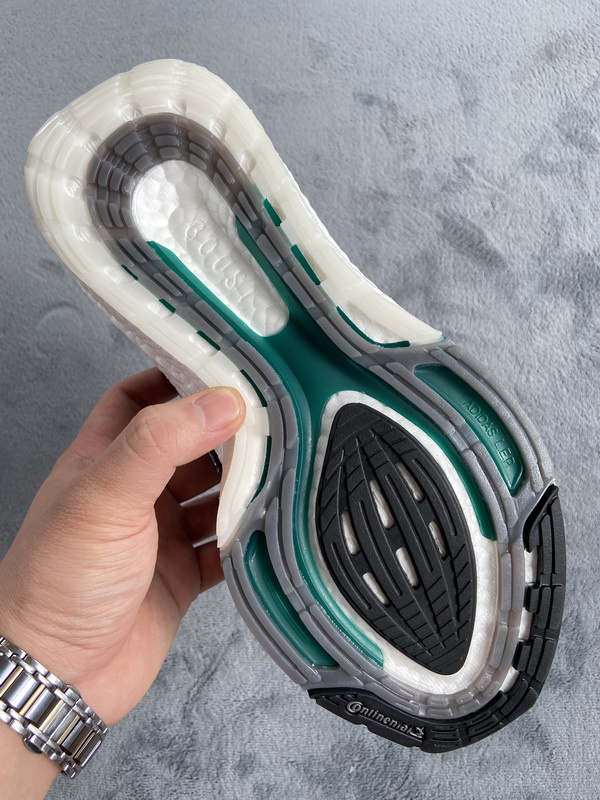 Adidas Ultra Boost 2021 Black and Sub Green