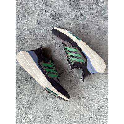 Adidas Ultra Boost 2021 Black and Sub Green 02