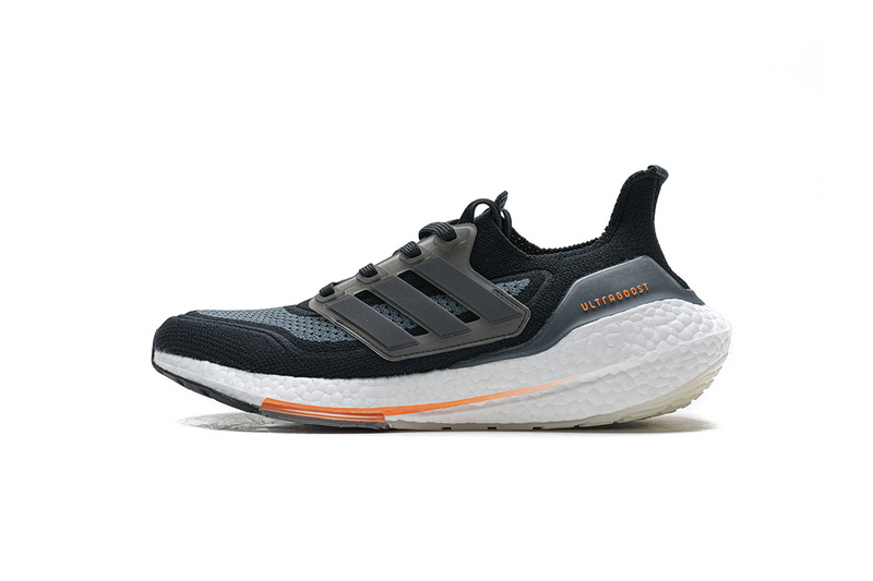 Adidas Ultra Boost 2021 Black Grey Orange