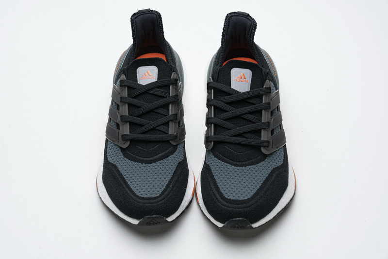 Adidas Ultra Boost 2021 Black Grey Orange